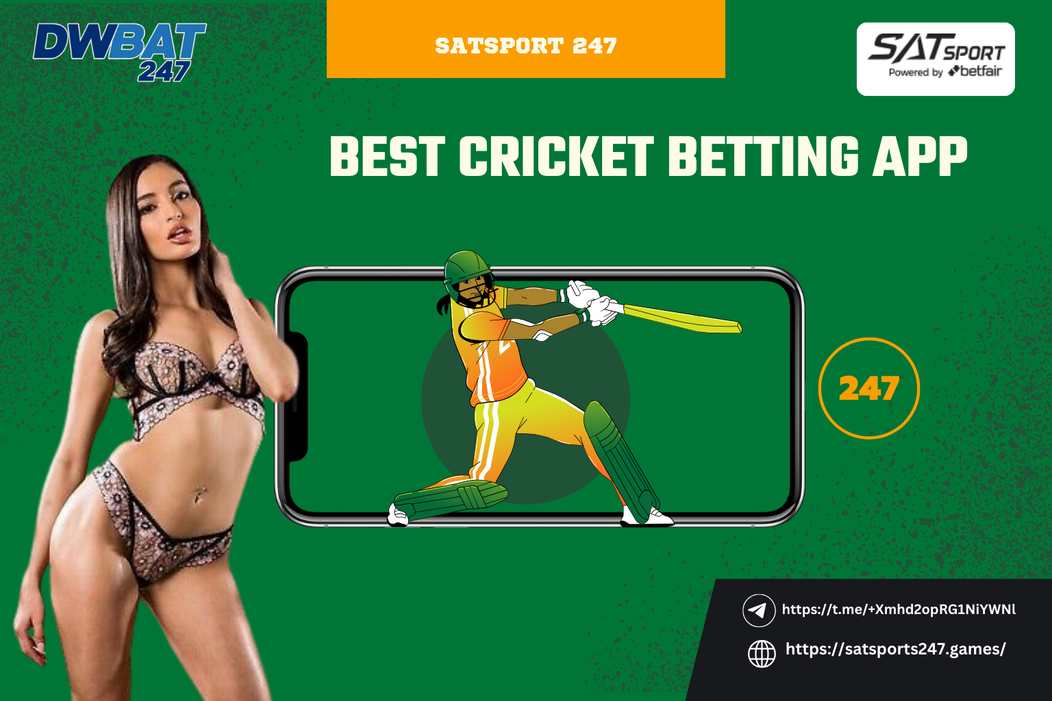 Satsport 247: Hit Every Ball with the Best Cricket Betting App!