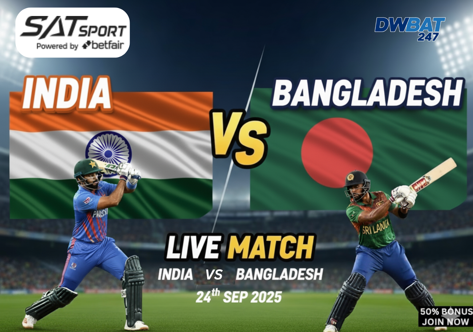 India vs Bangladesh Betting Tips | Asia Cup 2025 Super Fours Clash